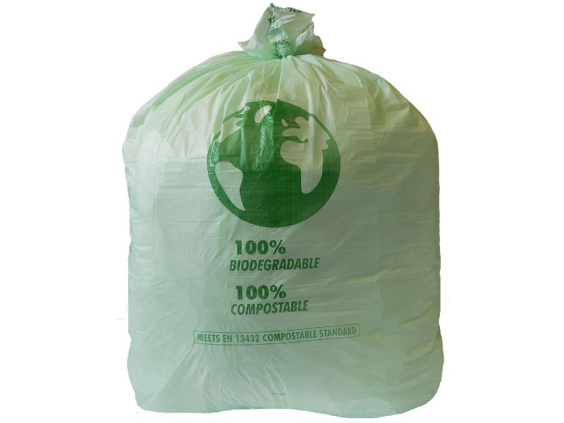 Compostable 70 Litre Bin Liners Roll 10
