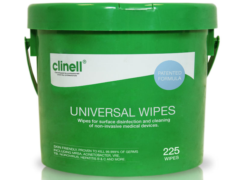 Clinell Universal Wipes Tub 225