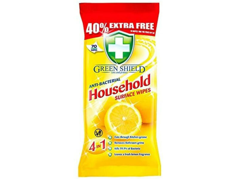 Greenshield Anti Viral Wipes Pk 70