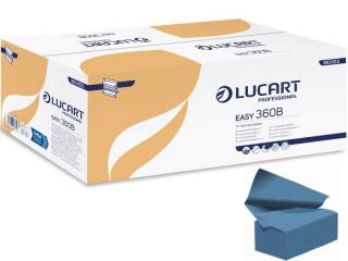 Blue Interfold Hand Towel Case 3600 : 1493