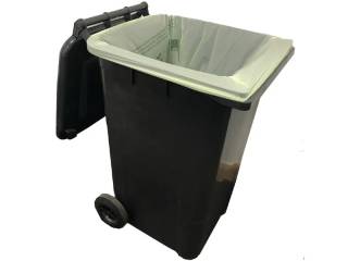 Compostable 240 Litre Wheelie Bin Liners Case 10x10 - Image 1