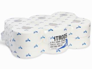 200mtr Mini Jumbo Toilet Roll Standard Core Case 12 : 1499