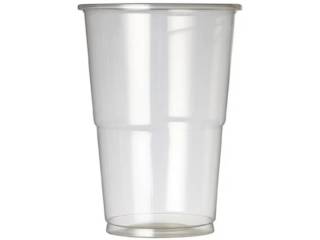 Disposable Half Pint Plastic Glasses Case 1000 : 3564