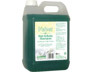 Velvet Hair and Body Shampoo 5 Litres : 784