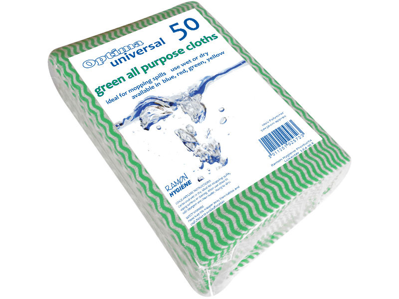 Optima Universal Cloth Green Pk 50