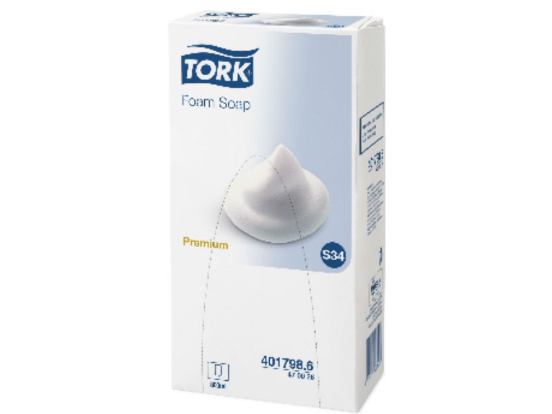 Tork S34 Antibac Foam Soap 6x800ml