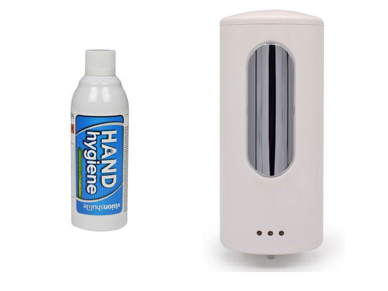 Touch Free Hand Sanitiser Dispenser includes refill